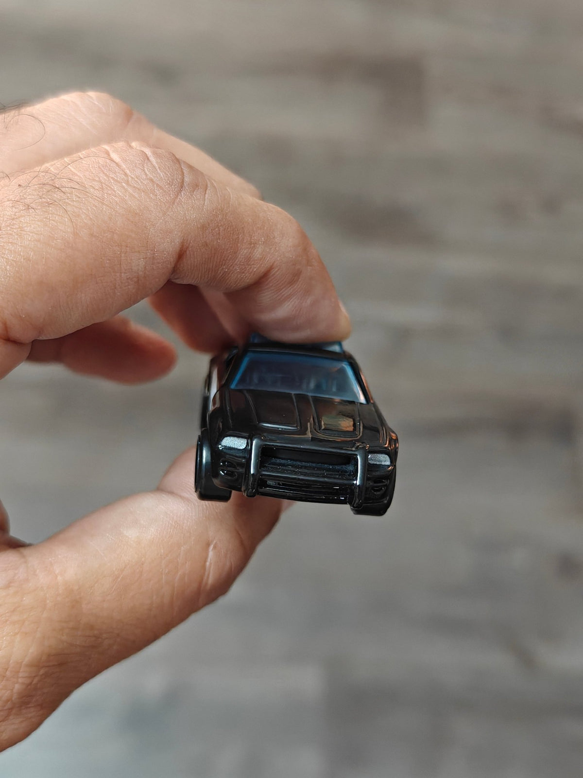 Silver Series Hot Wheels Ford Mustang GT Police - Black (Uncarded - New) - Kinder Logs