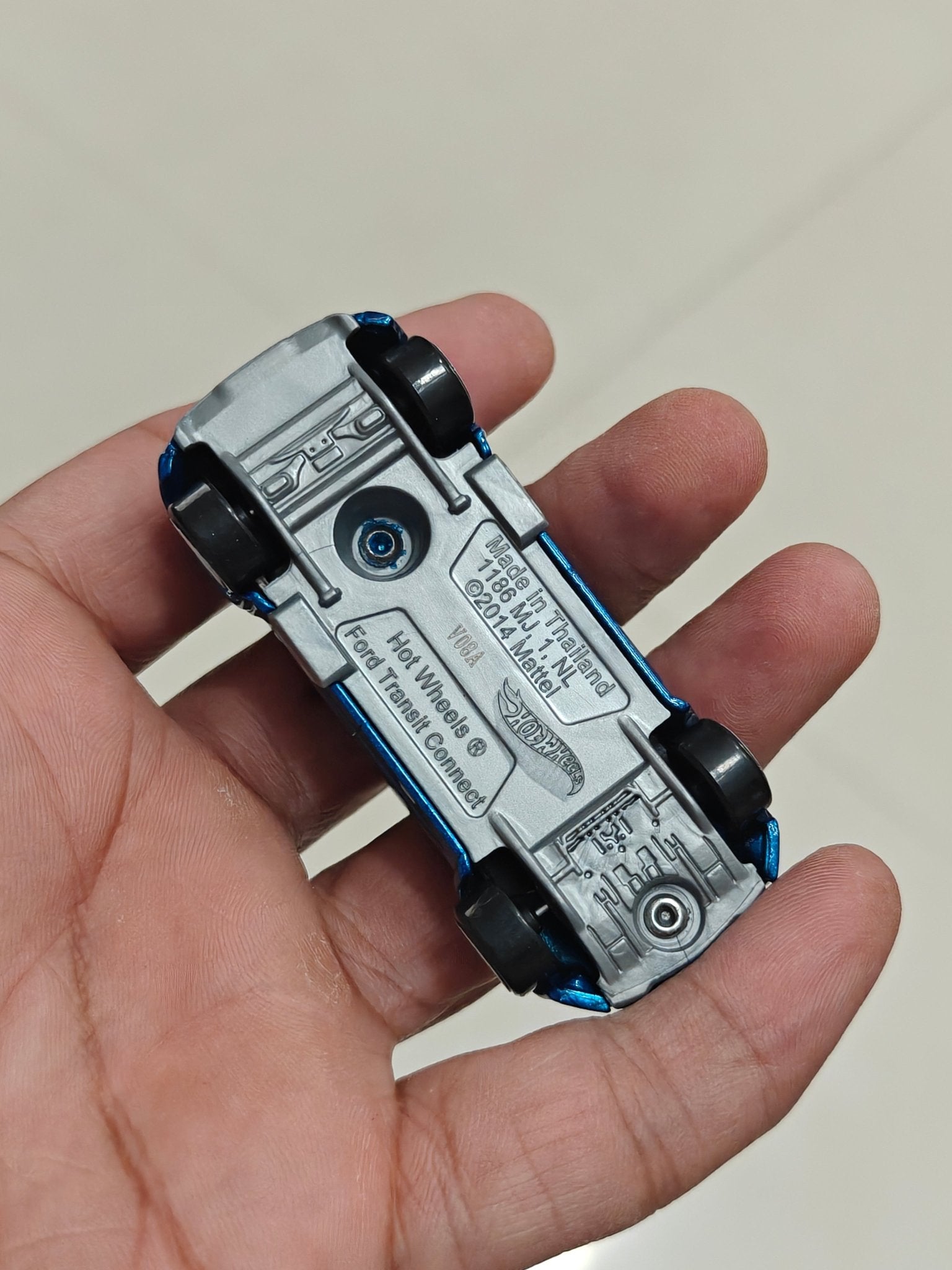 Silver Series Hot Wheels Ford Transit Connect (Uncarded - New) - Kinder Logs
