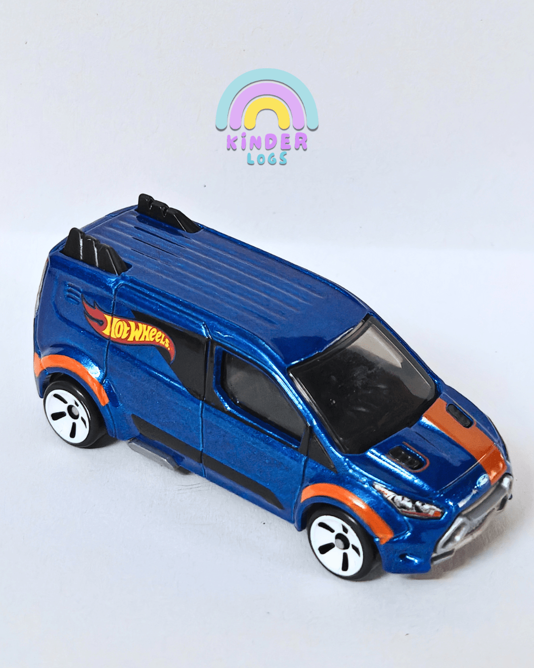 Silver Series Hot Wheels Ford Transit Connect (Uncarded - New) - Kinder Logs