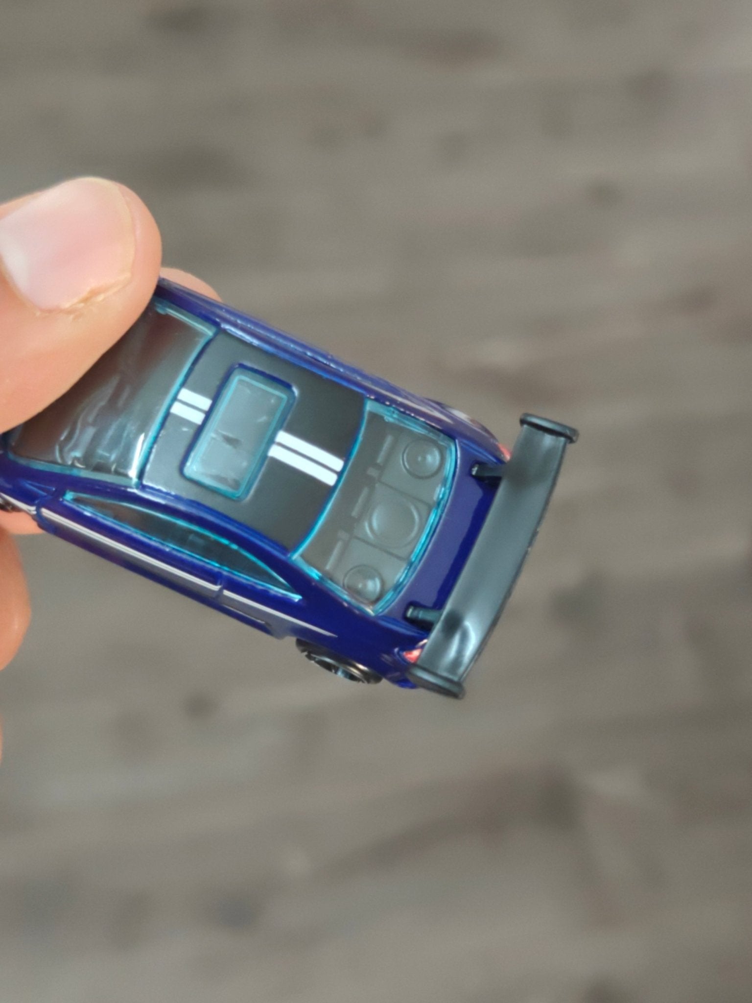 Silver Series Hot Wheels Honda Civic Si - Blue (Uncarded - New) - Kinder Logs