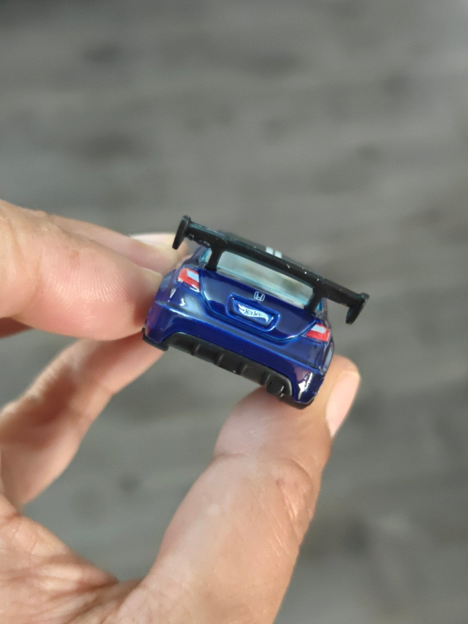 Silver Series Hot Wheels Honda Civic Si - Blue (Uncarded - New) - Kinder Logs