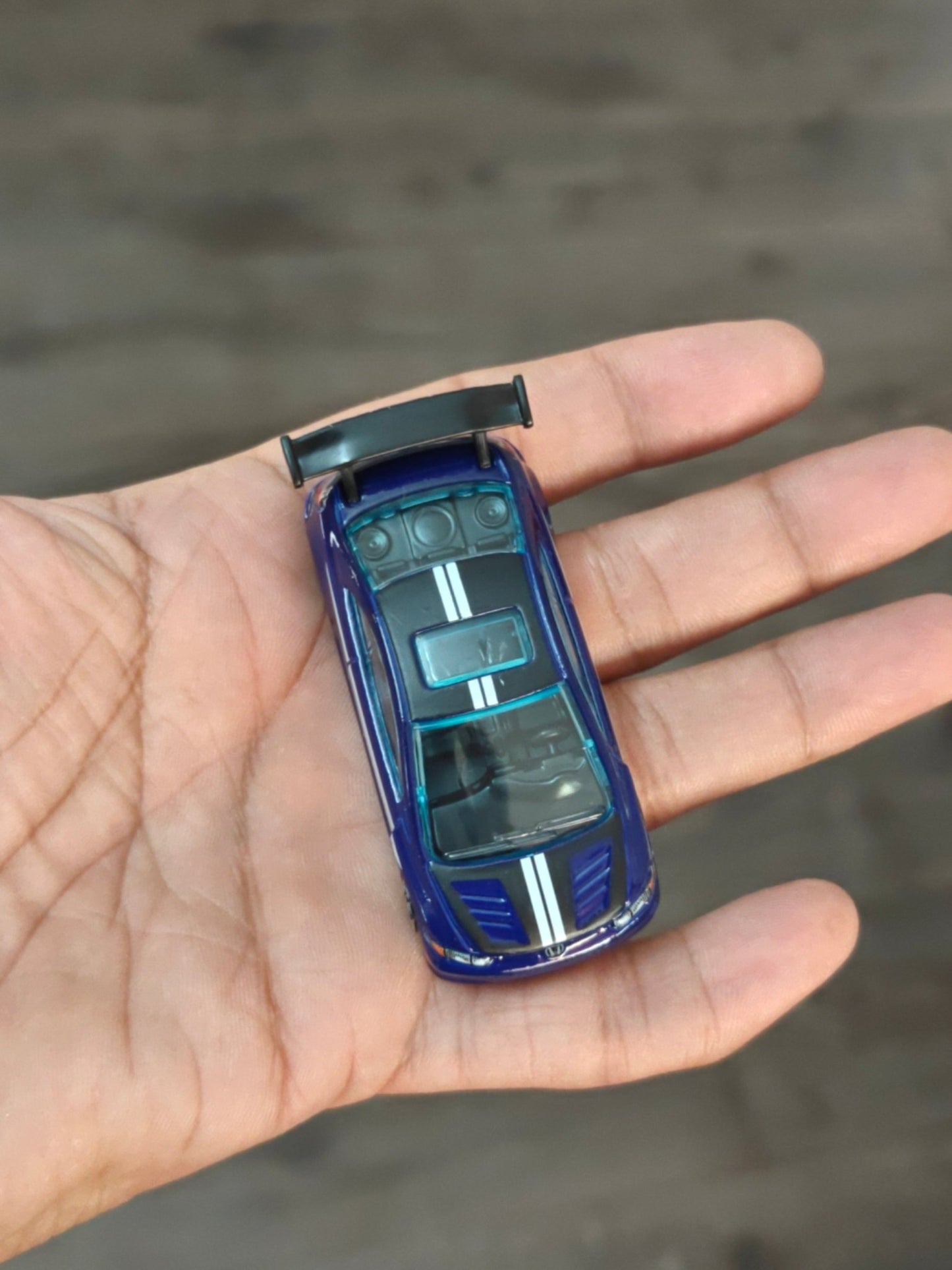 Silver Series Hot Wheels Honda Civic Si - Blue (Uncarded - New) - Kinder Logs