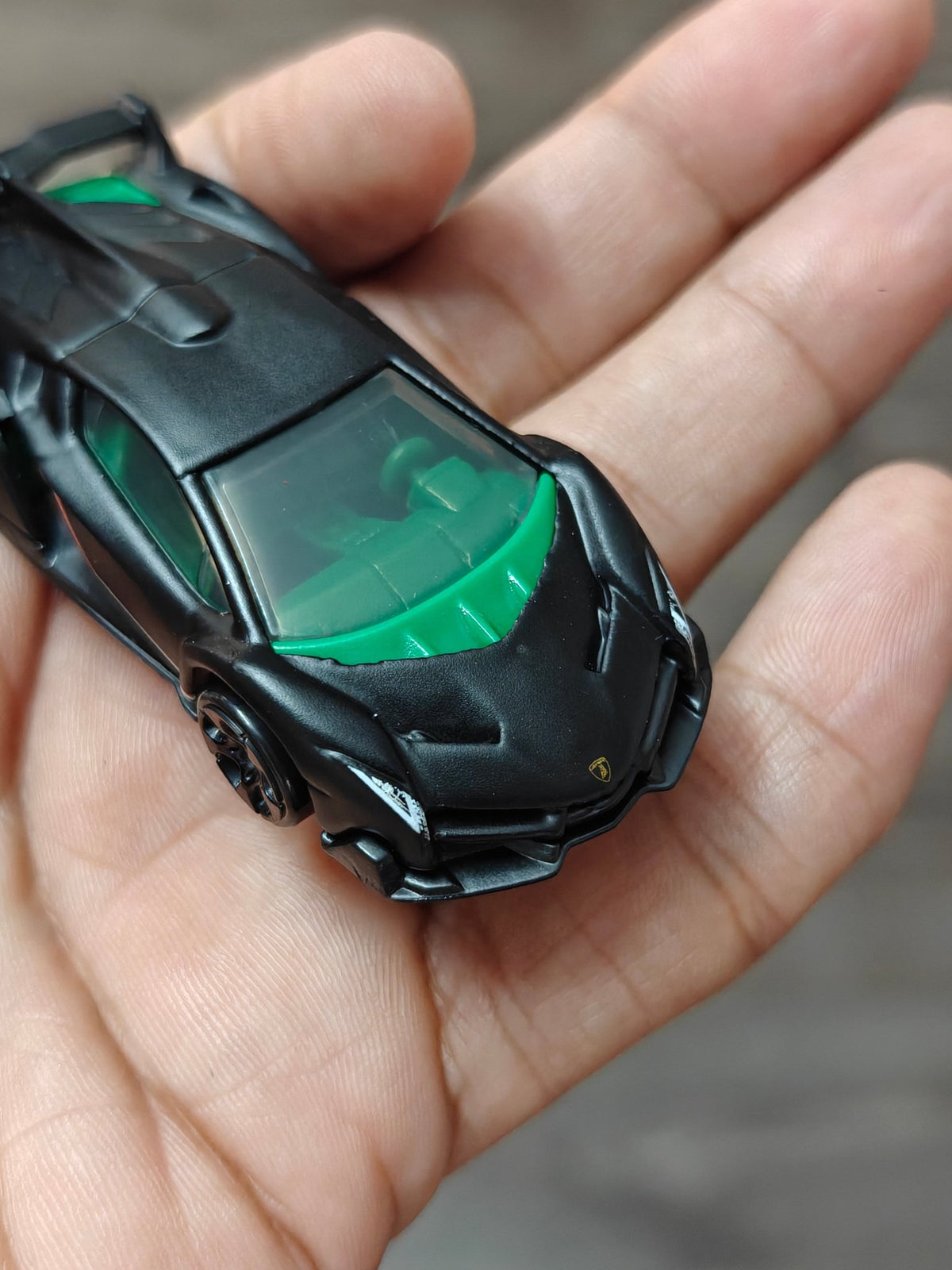 Silver Series Hot Wheels Lamborghini Veneno - Black (Uncarded - New) - Kinder Logs