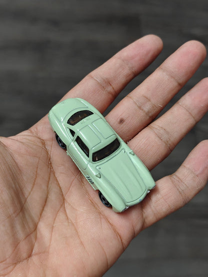 Silver Series Hot Wheels Mercedes-Benz 300 SL - Green (Uncarded - New) - Kinder Logs