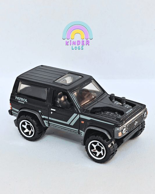 Silver Series Hot Wheels Nissan Patrol Custom - Black (Uncarded - New) - Kinder Logs