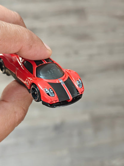 Silver Series Hot Wheels Pagani Utopia - Red (Uncarded - New) - Kinder Logs