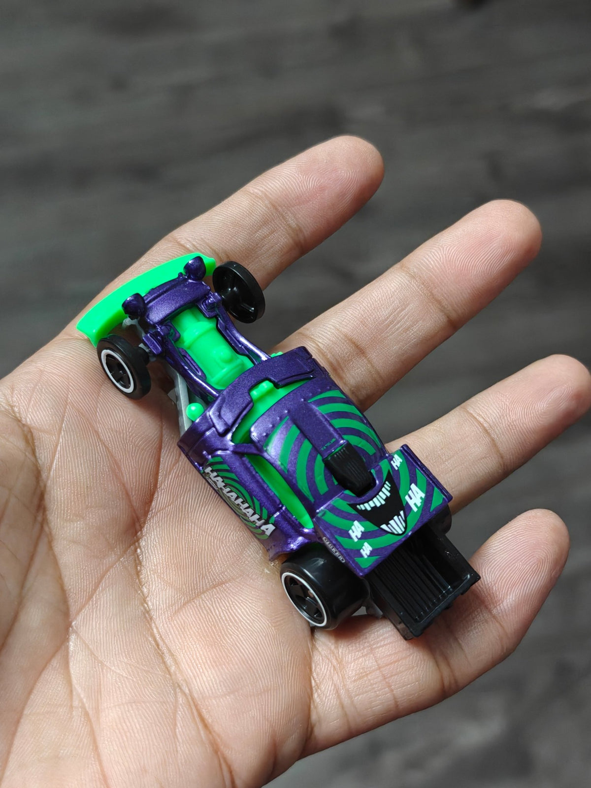Silver Series Hot Wheels 'The Joker' Aristo Rat - Purple (Uncarded - New) - Kinder Logs