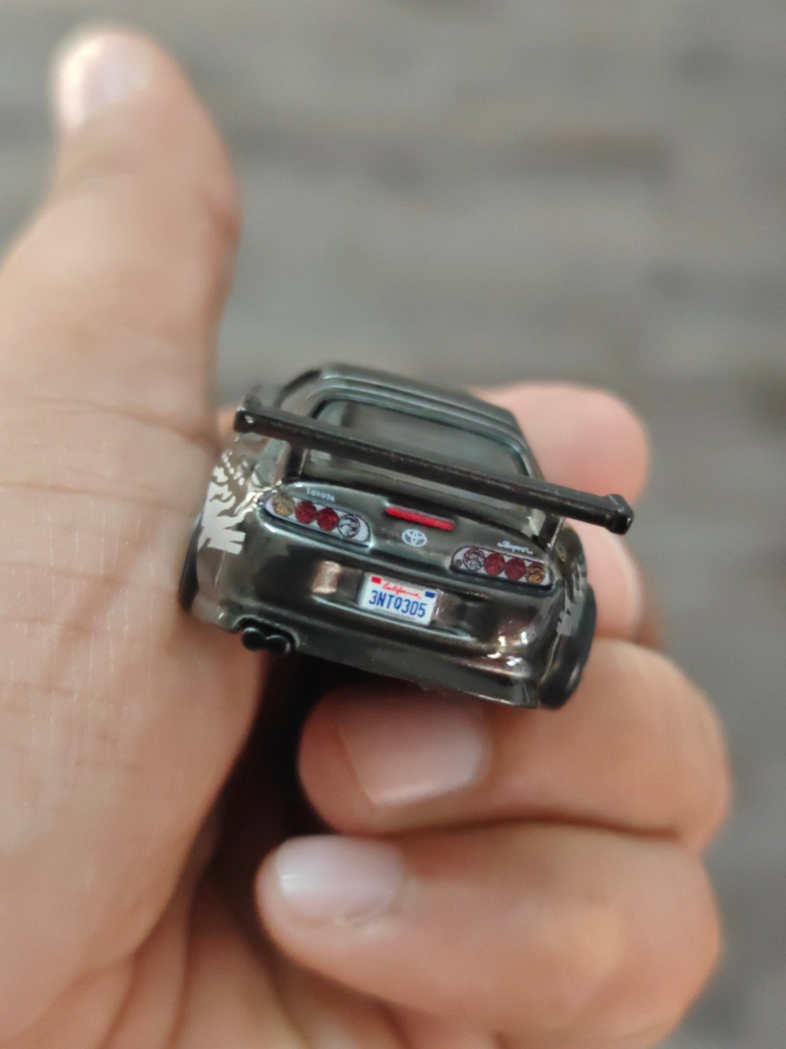 Silver Series Hot Wheels Toyota Supra MK4 (Uncarded - New) - Kinder Logs