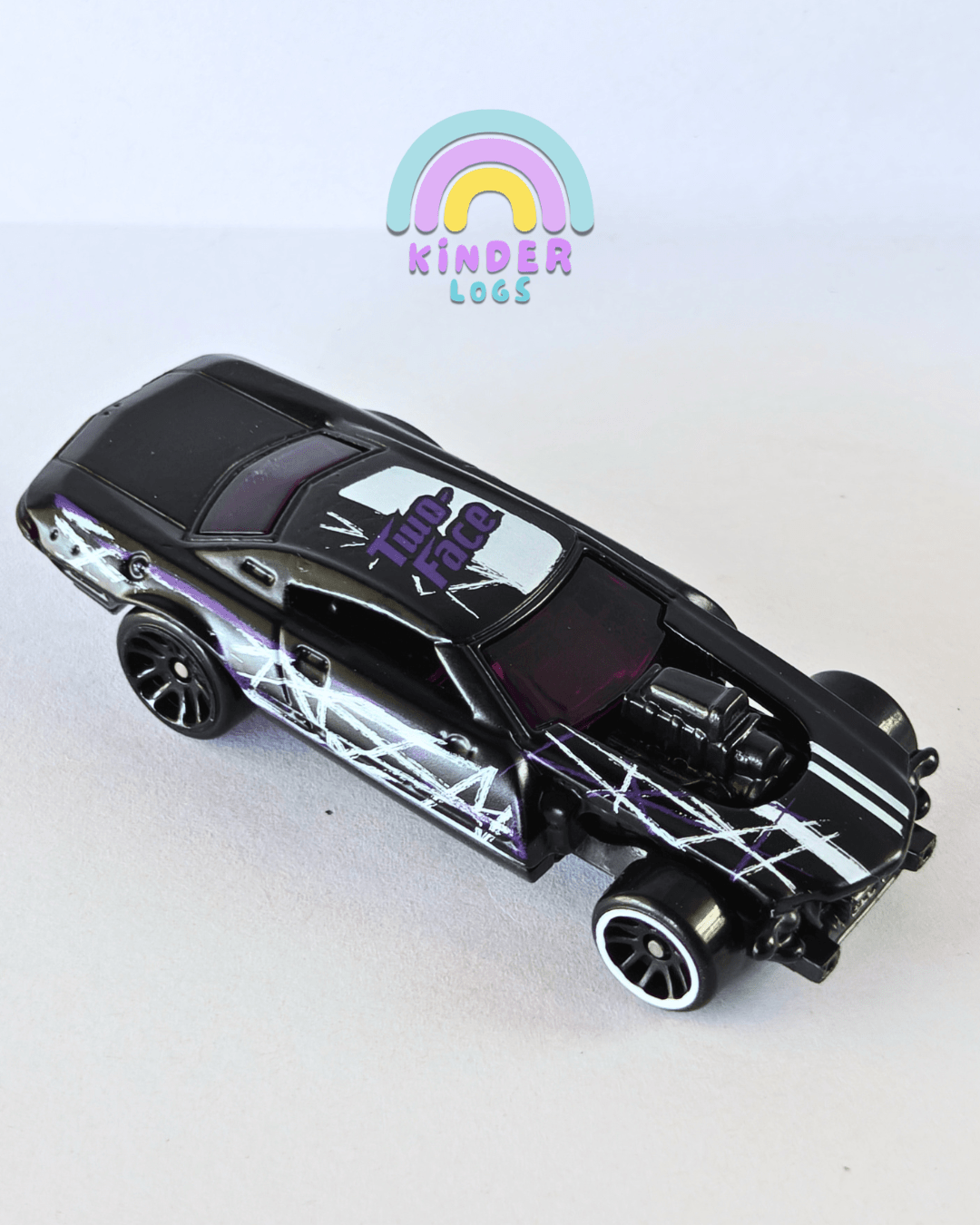 Silver Series Hot Wheels 'Two Face' Project Speeder - Kinder Logs