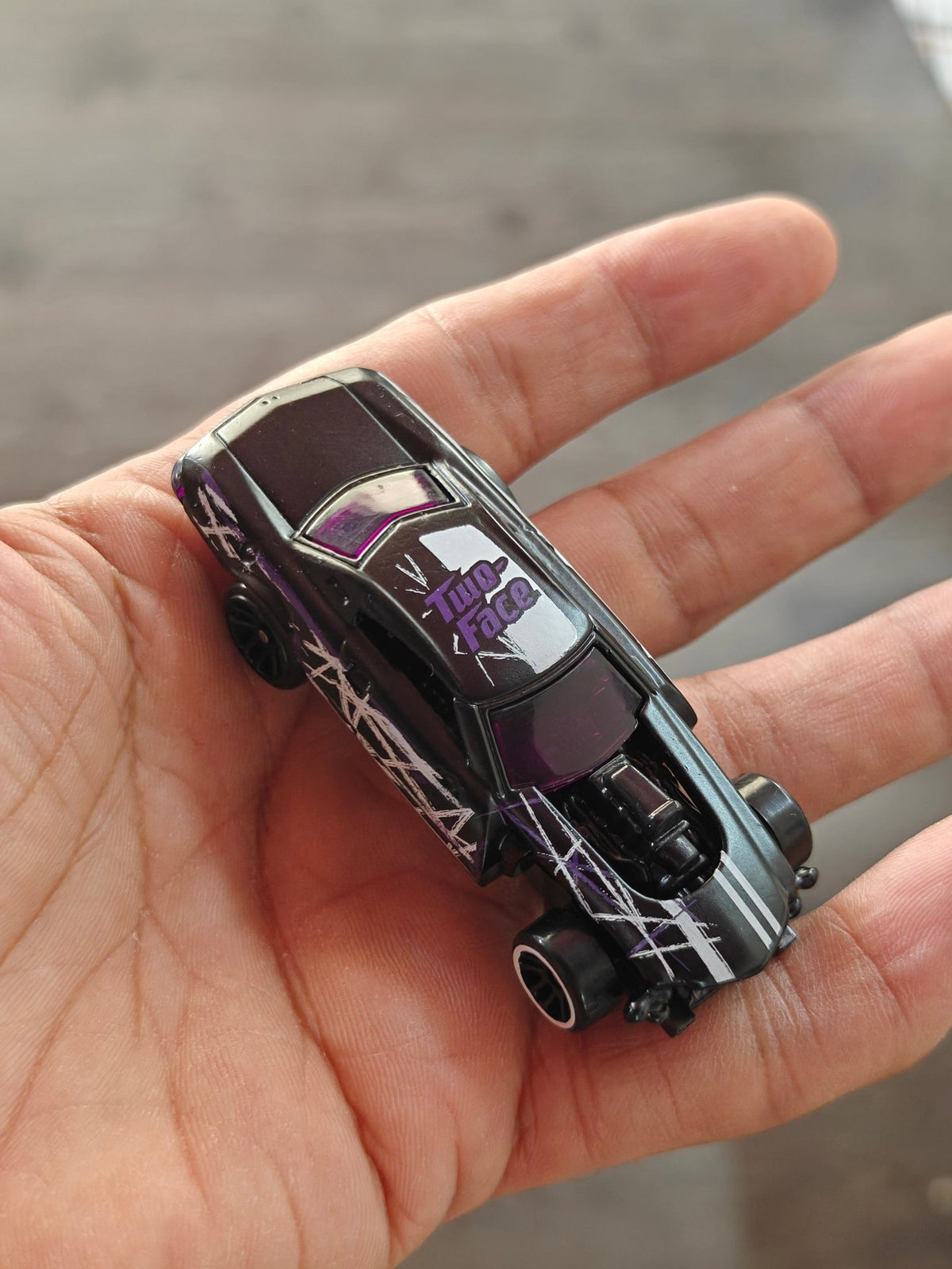 Silver Series Hot Wheels 'Two Face' Project Speeder - Kinder Logs