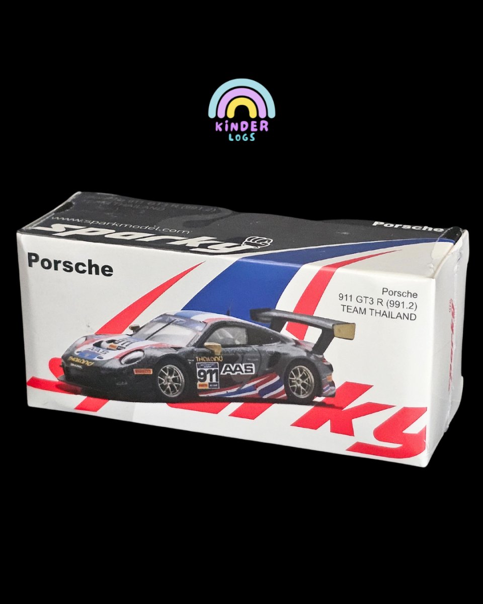 Sparky Porsche 911 GT3 R (991.2) - Team Thailand - Kinder Logs