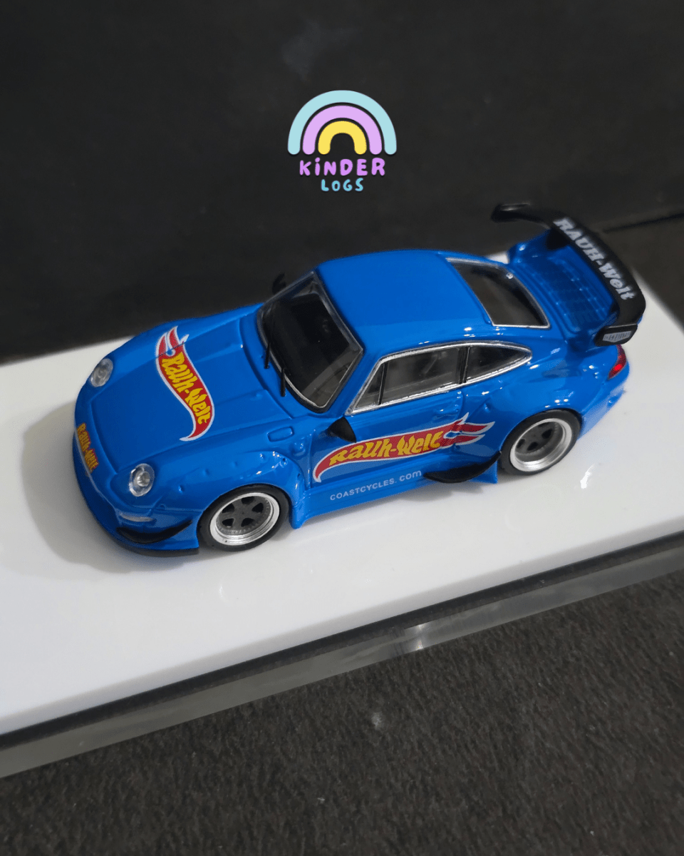 Star Model Porsche 993 RWB GT Wing With Figure - Kinder Logs