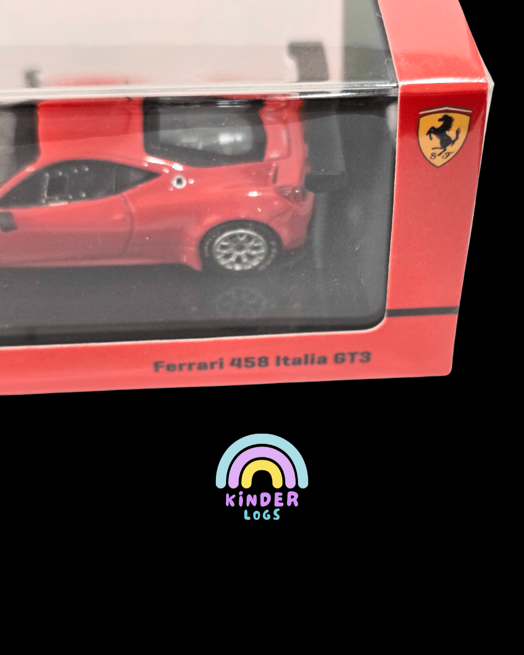 Tarmac Works Ferrari 458 Italia GT3 - Red (Sealed Box) - Kinder Logs