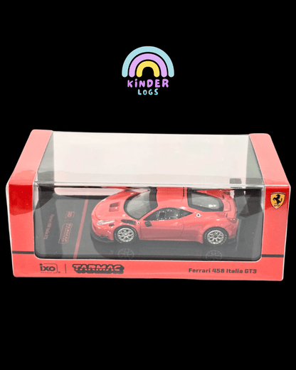 Tarmac Works Ferrari 458 Italia GT3 - Red (Sealed Box) - Kinder Logs
