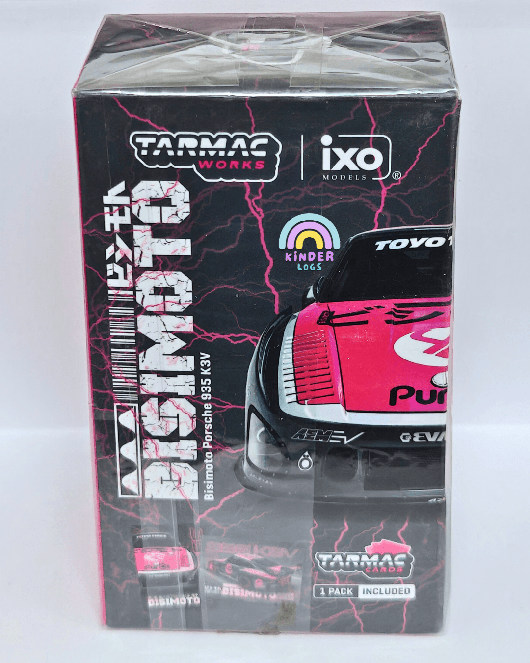 Tarmac Works iXO Bisimoto Porsche 935 K3V (Sealed Box) - Kinder Logs