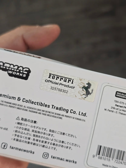 Tarmac Works IXO Ferrari F40 LM - 24h of Le Mans 1995 - Kinder Logs