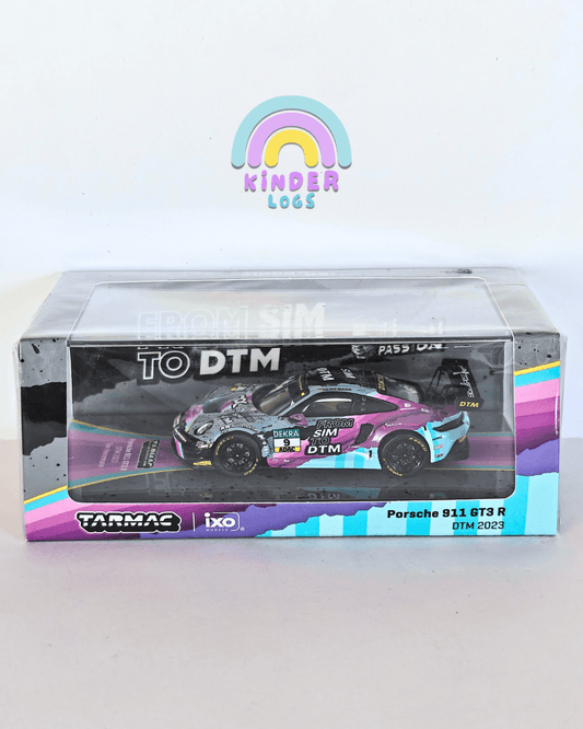 Tarmac Works iXO Porsche 911 GT3 R DTM 2023 (Sealed Box) - Kinder Logs