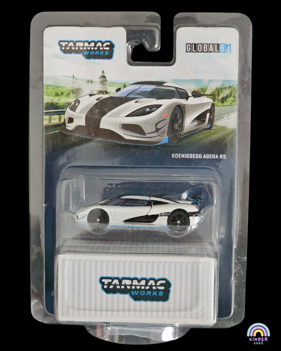 Tarmac Works Koenigsegg Agera RS (White) - Kinder Logs