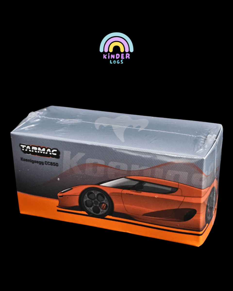 Tarmac Works Koenigsegg CC850 (Orange) - Kinder Logs