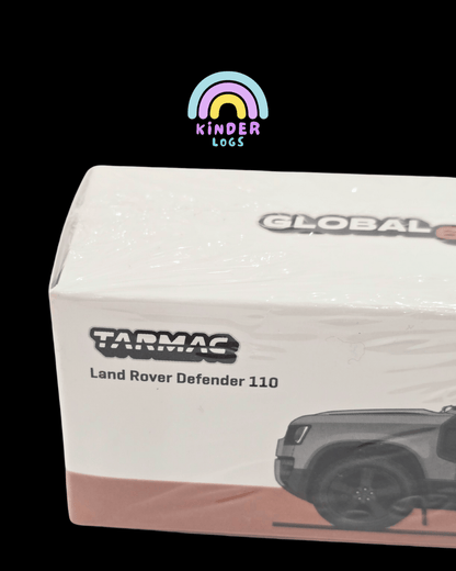 Tarmac Works Land Rover Defender 110 - Grey (Sealed Box) - Kinder Logs