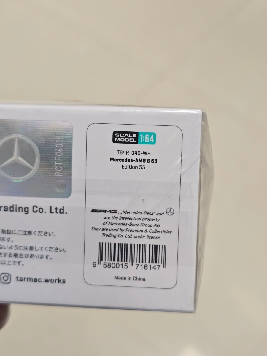 Tarmac Works Mercedes - AMG G63 Edition 55 - Kinder Logs