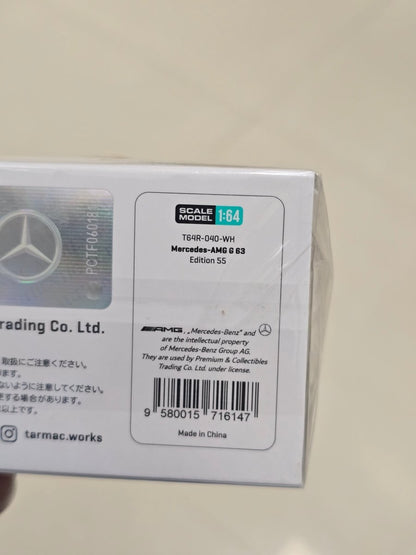 Tarmac Works Mercedes - AMG G63 Edition 55 - Kinder Logs