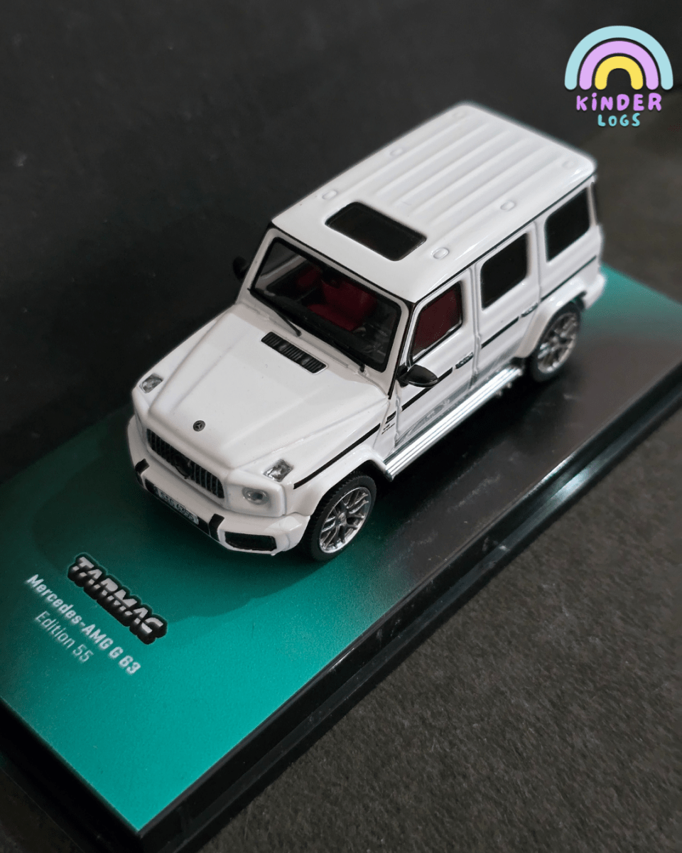 Tarmac Works Mercedes - AMG G63 Edition 55 (Open Box) - Kinder Logs