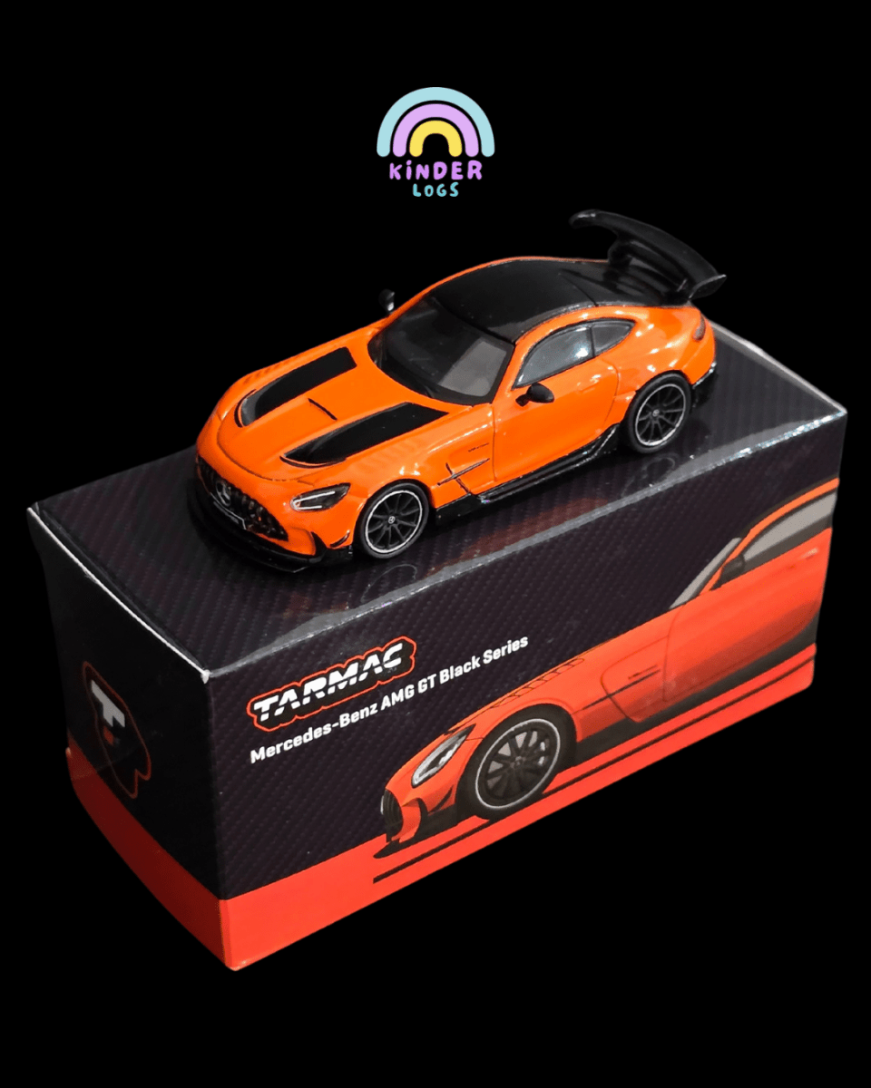 Tarmac Works Mercedes - Benz AMG GT Black Series (Open Box) - Kinder Logs