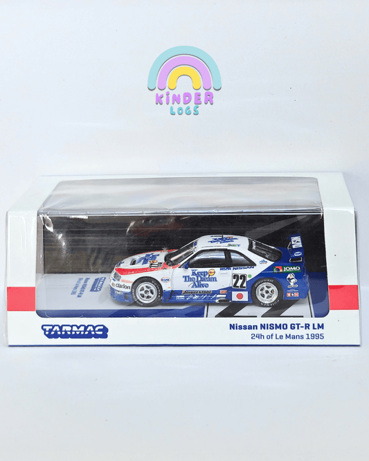 Tarmac Works Nissan NISMO GT - R LM - 24h of Le Mans 1995 (Sealed Box) - Kinder Logs