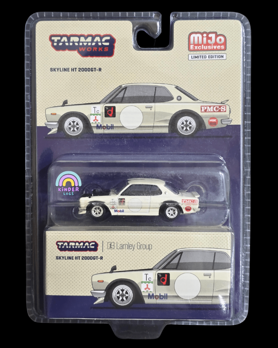 Tarmac Works Nissan Skyline HT 2000 GT - R - Mijo Exclusives (Limited Edition) - Kinder Logs