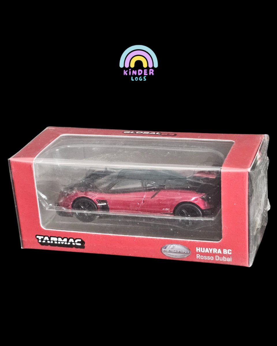 Tarmac Works Pagani Huayra BC Rosso Dubai - Kinder Logs