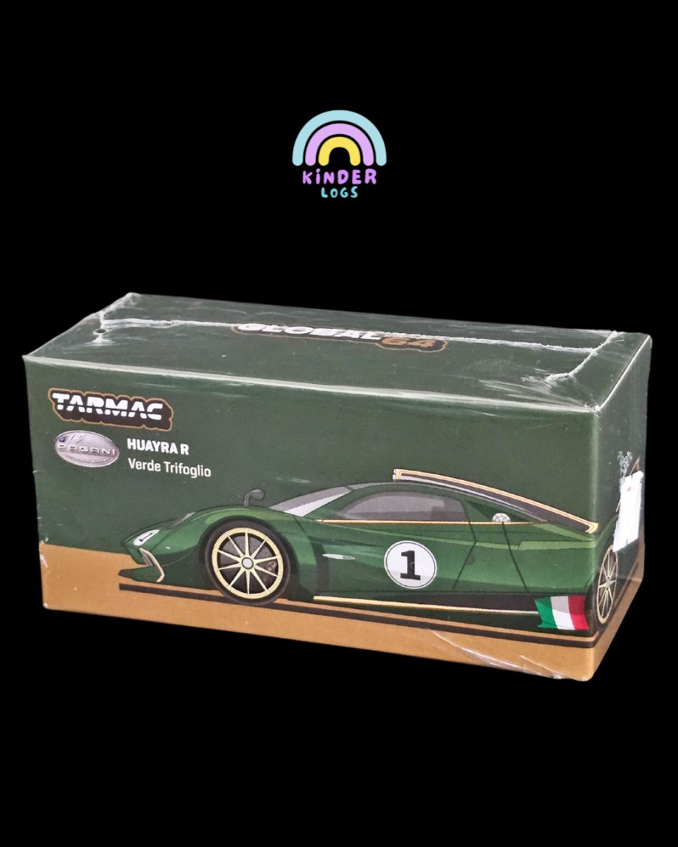 Tarmac Works Pagani Huayra R Verde Trifoglio - Kinder Logs