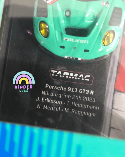 Tarmac Works Porsche 911 GT3 R - Nurburgring 24h 2023 (Sealed Box) - Kinder Logs