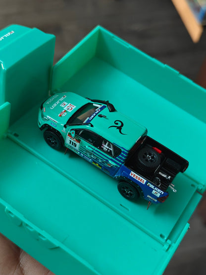 Tarmac Works Toyota Hilux AXCR 2017 with Truck (Open Box) - Kinder Logs