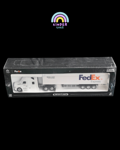 Time Micro Freightliner FedEx Truck - Kinder Logs
