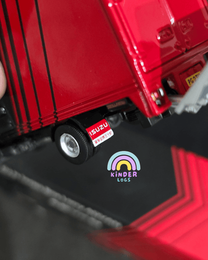 Tiny City Isuzu N Series Box Lorry Advan Edition - Kinder Logs