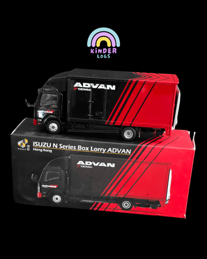 Tiny City Isuzu N Series Box Lorry Advan Edition - Kinder Logs