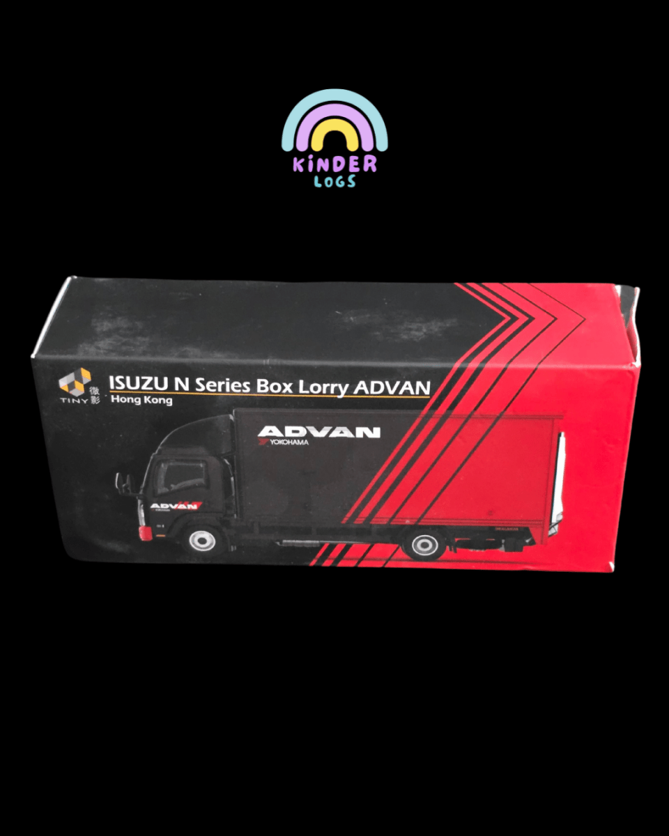 Tiny City Isuzu N Series Box Lorry Advan Edition - Kinder Logs
