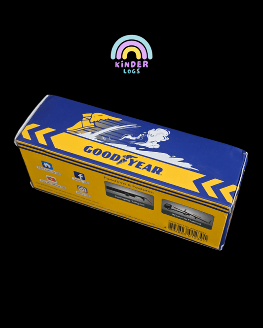 Tiny City Isuzu N Series Flatbed Tow Truck Goodyear Edition - Kinder Logs