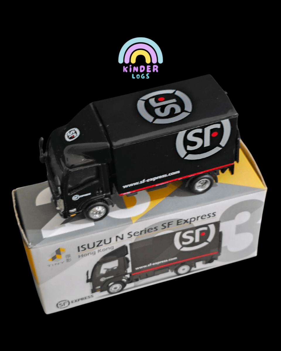 Tiny City Isuzu N Series SF Express Truck - Kinder Logs