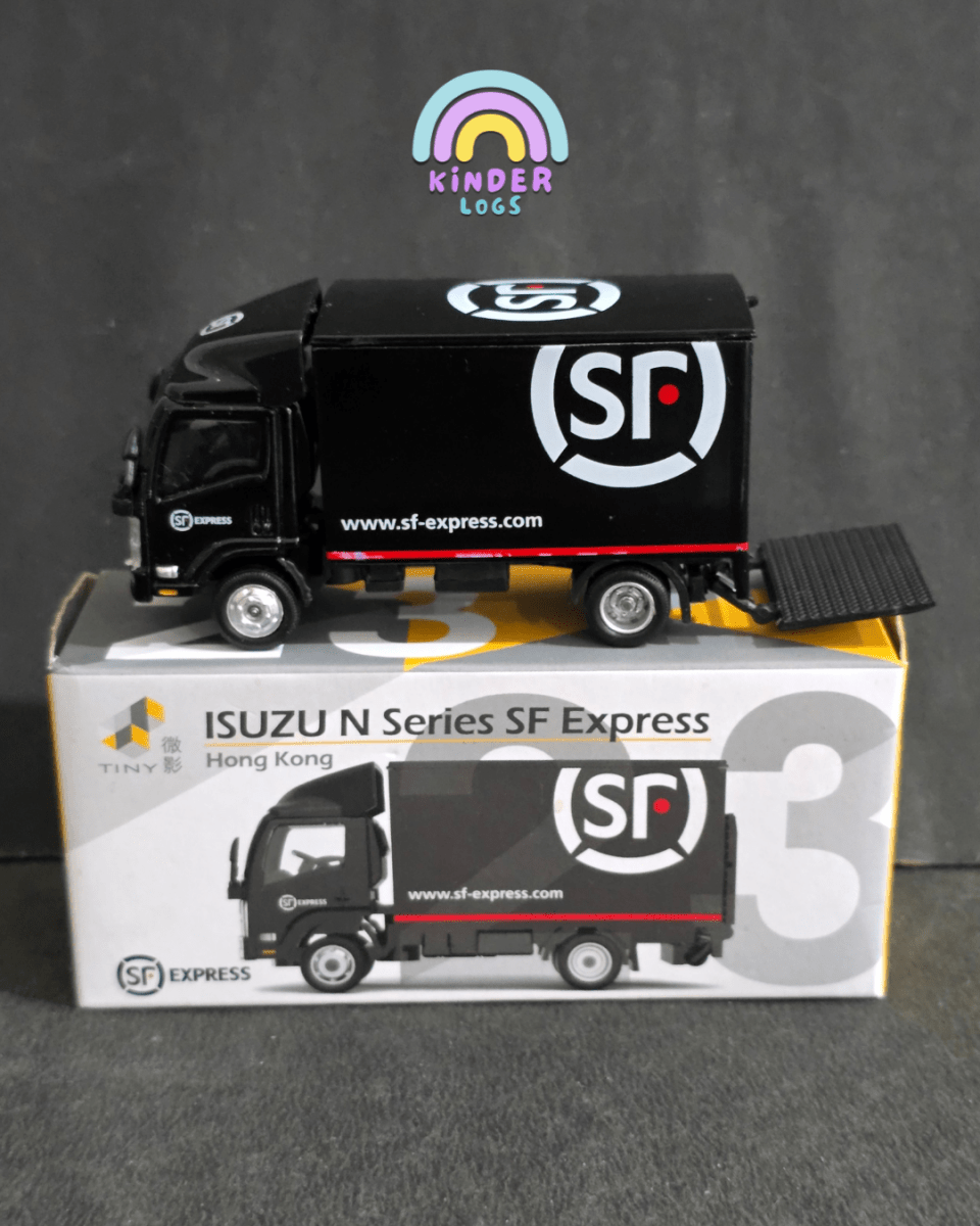Tiny City Isuzu N Series SF Express Truck - Kinder Logs