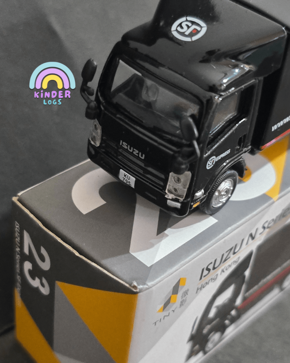 Tiny City Isuzu N Series SF Express Truck - Kinder Logs