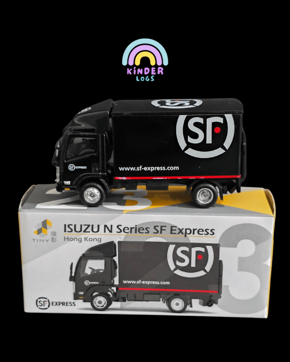 Tiny City Isuzu N Series SF Express Truck - Kinder Logs