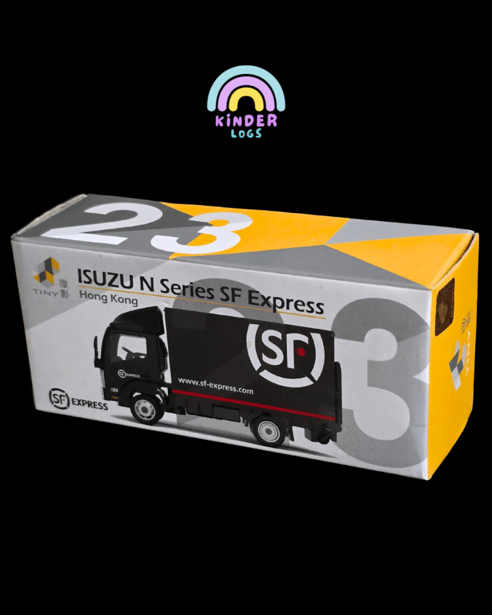 Tiny City Isuzu N Series SF Express Truck - Kinder Logs