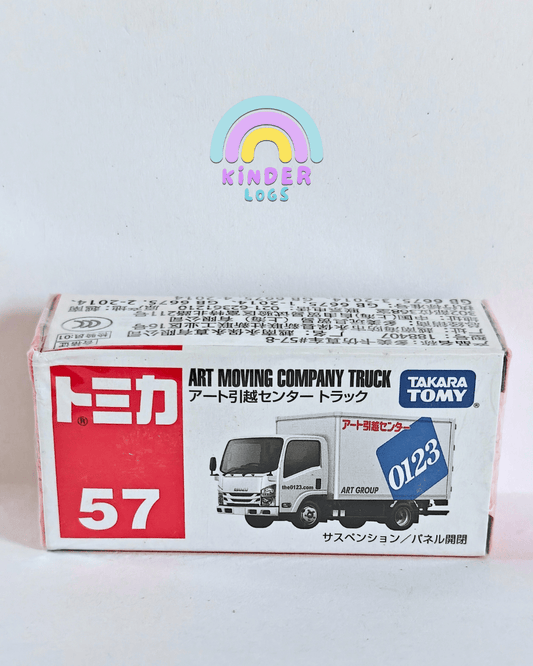 Tomica Art Moving Company Truck #57 (Sealed Box) - Kinder Logs