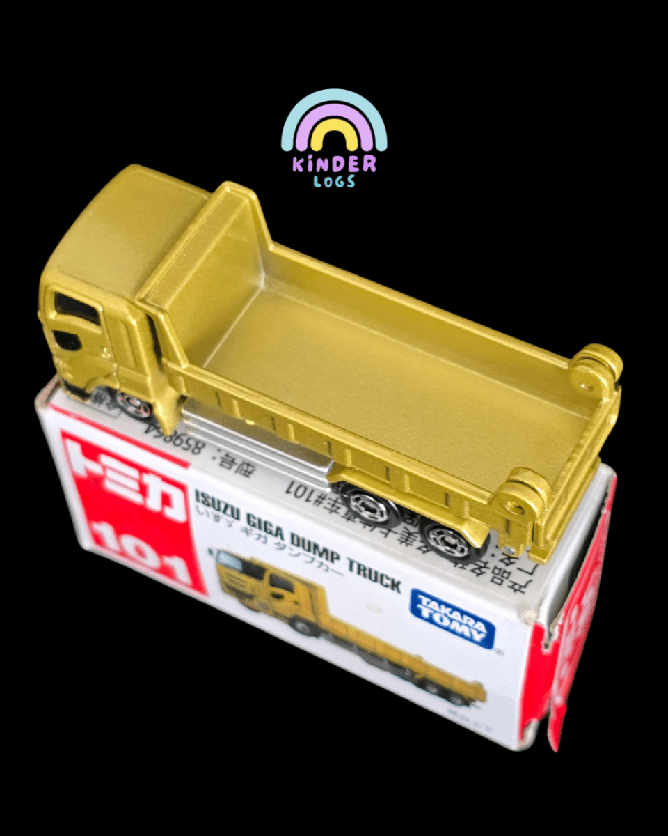 Tomica Isuzu Giga Dump Truck (Model No 101) - Open Box - Kinder Logs