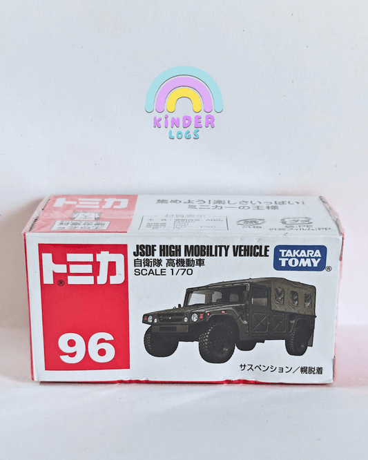 Tomica JSDF High Mobility Vehicle #96 (Sealed Box) - Kinder Logs
