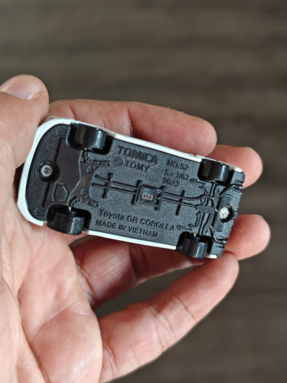 Tomica Toyota GR Corolla (Model No 52) - Open Box - Kinder Logs