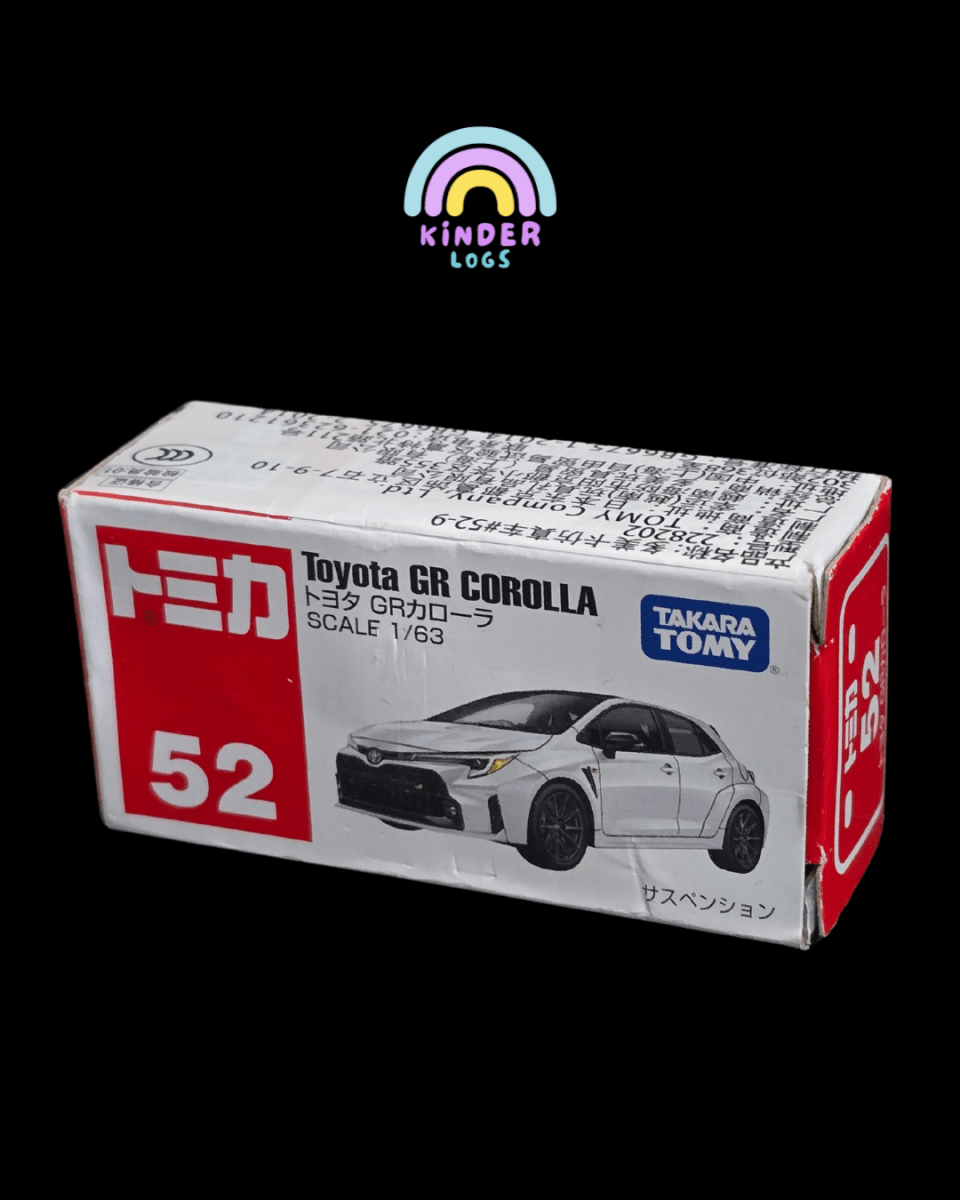 Tomica Toyota GR Corolla (Model No 52) - Open Box - Kinder Logs