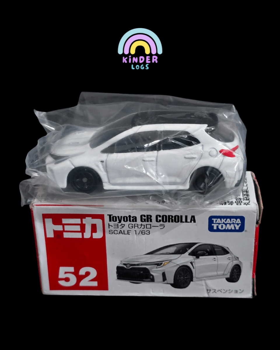 Tomica Toyota GR Corolla (Model No 52) - Open Box - Kinder Logs